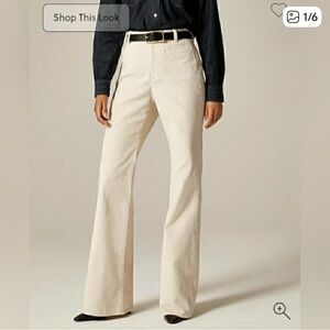 NEW Vintage J. Crew Corduroy Pants in Pale Bone. New without tag. Never Worn.
